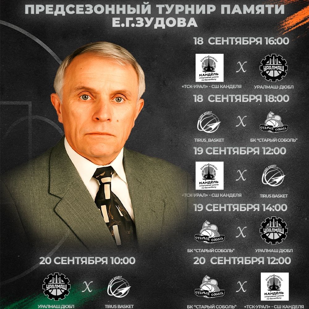  XXI ТУРНИР ПАМЯТИ Е. Г. ЗУДОВА